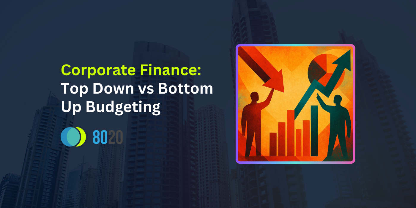 Top Down Or Bottom Up Budgeting